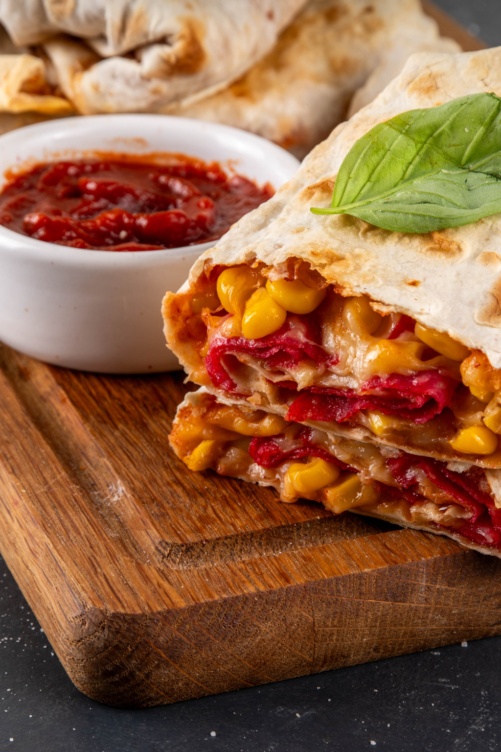 Golden Oven Baked Wraps