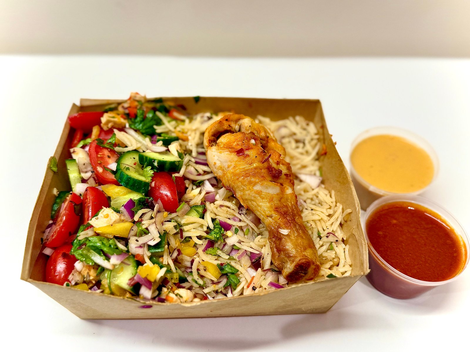 ricebox with drum stick