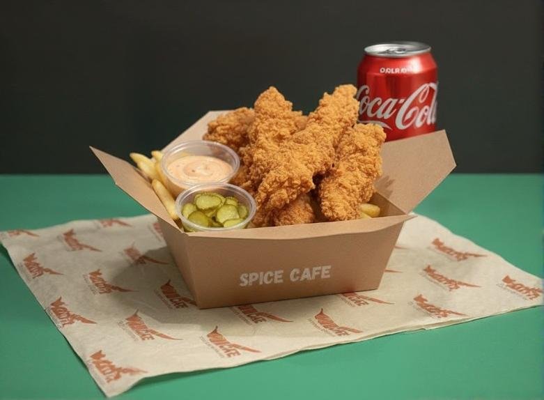 4pc Crispy Chicken Tenders Combo