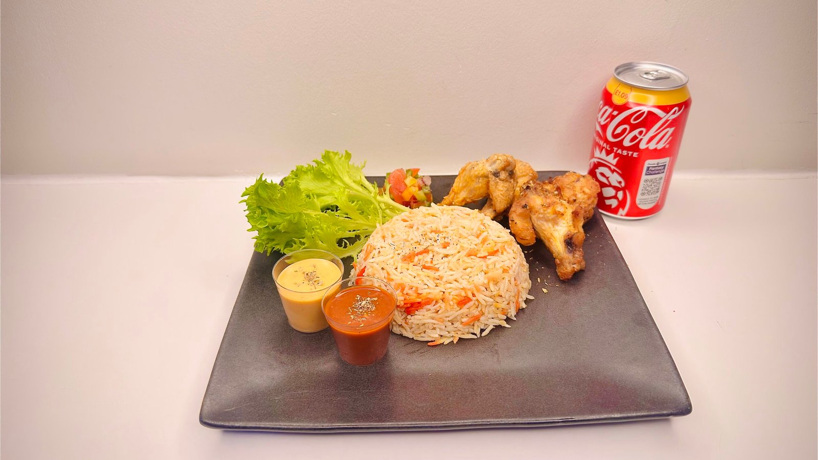 Chicken Wings Rice Box Meal