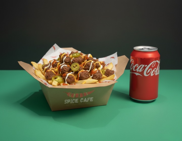 Molten Beef Loaded Chips Meal